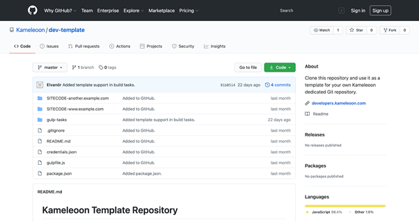 Integration with Git